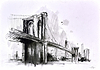Brooklyn Bridge II (sketch)