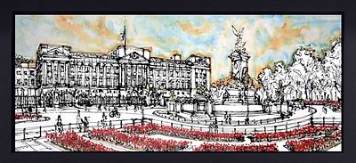 A Sea of Tulips at the Palace (Framed)