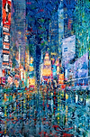 Glowing Times Square