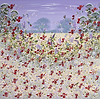 Poppies and Bluebells III