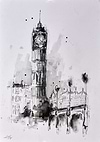 Big Ben, London III (sketch)