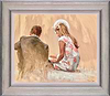 Seated Couple At Ascot (Framed)