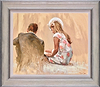 Seated Couple At Ascot (Framed)