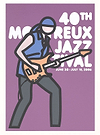 Montreux Jazz Poster (Purple)