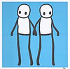 Holding Hands (Blue)