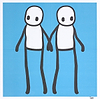 Holding Hands (Blue)