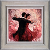 Waltz in Red Dress (Framed)