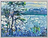 Rough Sea Sailing (Framed)