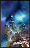Walking in the Mountains (Framed)
