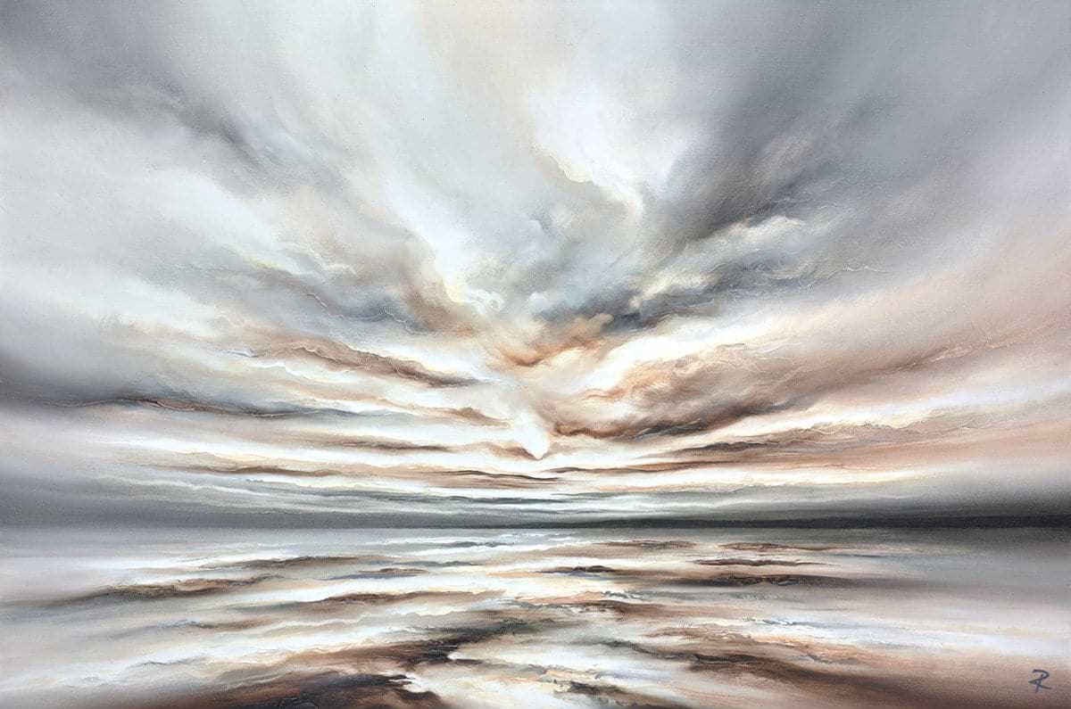 Brooding Artwork Abstract Brooding Horizon | Chris and Steve Rocks – Clarendon Fine Art