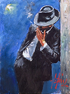 Man in Black Suit