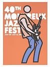Montreux Jazz Poster (Mustard)