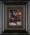 Whiskey on the Couch II (Framed)