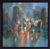 Navigating Through The City III (Framed)