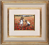 Playing Amongst The Poppies (Framed)