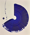 Mini Brushstroke - Blue III