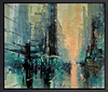 New York-The Last Light V (Framed)