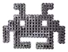 Large Invader (silver)