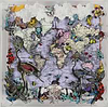 Navigators Floating Map - Ostrich Discoveries of the world