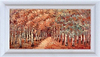 A Golden Forest Pathway (Framed)