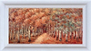 A Golden Forest Pathway (Framed)