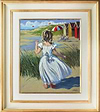 Idyllic Days by the Sea (Framed)