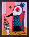 Kingfisher And Fish