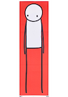 Standing Figure Red (UK Big Issue)