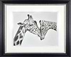 Giraffe Love (Framed)