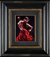 Danger in Red (Framed)