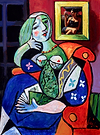 Picasso's Girl Thinking