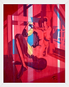 Contemplative Repose (Framed)