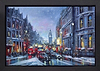 Whitehall at Christmas (Framed)