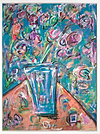 August Flowers I (Framed)