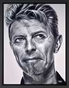 David Bowie Looking Up (Framed)