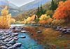 Rio en Pirineos