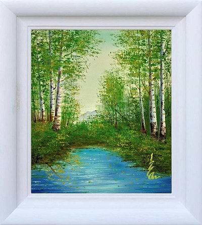 View to the Mountains (Framed)