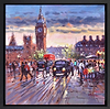 On The Move In London (Framed)