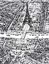 Trocadero Vision Above The Seine
