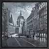 A Quiet City Day (Framed)