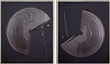 Replay (Diptych 1/2, Black 3.0) (Framed)