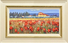Vista Panoramica del Papavero (Framed)