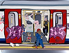 King and Camilla On Tube