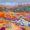 Autumn Hills with Flowing Burn