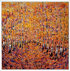 Shining Yellow Wood (Framed)
