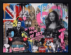 In The Name of Art - Dali (Framed)