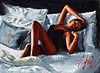 Olga on Bed