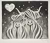 Love Udder the Moo-n Light (Drawing)