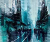 New York- Dancing in the Rain II