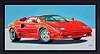 1974 Lamborghini Countach (Framed)